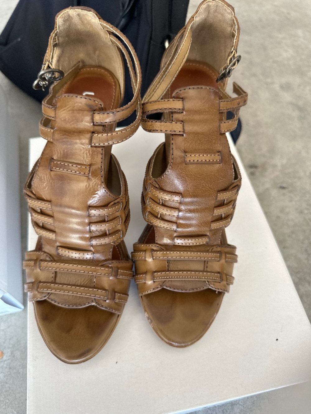 Unlisted by Kenneth Kole heeled sandal